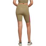 Леггинсы Urban Classics Color Block Cycle Short, зеленый - фото 2