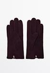 Перчатки Massimo Dutti Gloves, Bordeaux/Dark Purple - фото 2