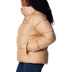 Пуховик женский коричневый Columbia - фото 3