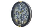 SEIKO Часы Quartz Movement Polyester Plastic Shell Wall Clock Unisex Gray QXM385N - фото 3