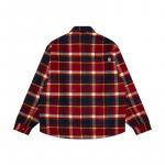 Aape Куртка с логотипом A Bathing APE и клетчатым принтом, Dark Green GRA - фото 4