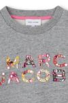 Детская хлопковая толстовка Marc Jacobs, серый - фото 3