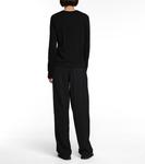 Топ из хлопкового джерси Shermann THE ROW, черный - фото 3