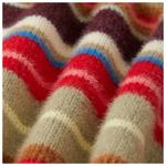 Женский уютный свитер-пуловер Brixton, Multi Stripe - фото 3