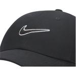 Хлопковая бейсболка унисекс Nike, черный - фото 7