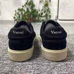 Мужские скейтерские кеды Low Top VANSSI, Экрю - фото 3