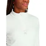 Женский флис Shimmer Bug 1/2 Zip Spyder, белый - фото 4