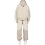 Толстовка с капюшоном LTD Woven Blocked Reebok, бежевый - фото 3