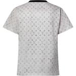 Футболка Lv Washed Monogram LOUIS VUITTON, белый - фото 3