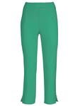Брюки 7/8 изумрудно-зеленого цвета Adelina - фото 5