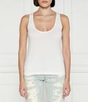 Майка Pinko облегающая, белый - фото