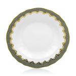 Суповая тарелка Херенд из рыбьей чешуи Herend, серый - фото