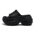 Женские слайдеры Jeep черные - фото