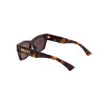 GUCCI Солнцезащитные очки квадратной формы, Tortoiseshell - фото 5