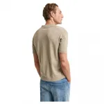 Поло с коротким рукавом Gant 8050245, бежевый - фото 2