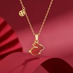 STYLEJING S925 серебряное колье-чокер для женщин red - фото 8