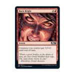 CCG Гори ярко (С), MTG - Core Set 2021 - фото