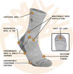 Timberland мужские носки Crew, Black (Multi) - фото 2