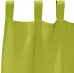 Плотные шторы с кольцами, 2 шт., зеленые, 175 x 140 см vidaXL - фото 5