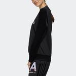 Свитшот женский Adidas Neo, черный - фото 4