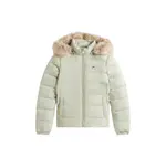 Куртка Tommy Jeans Basic padded, бежевый - фото 3