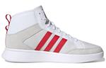 Кроссовки Court80s mid красные Adidas, белый - фото 2