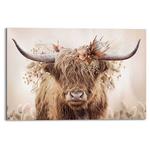 Фреска Reinders Highlander in Blumen, бежевый - фото