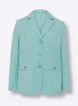 Блуза-пиджак Classic Basics "Blazer", мятный - фото 4