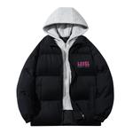 LEVEL Пуховик серии RELAX унисекс, Black (without Hood) - фото 5