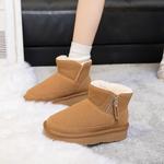 Зимние ботинки женские коричневые Warrior - фото 11