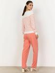 Свитер Soyaconcept DOLLIE STRIPE 783, Salmon/White - фото 4