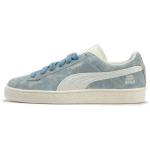 Замшевые кроссовки для скейтбординга Puma унисекс, Light blue-white-white - фото