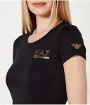 Футболка slim fit Ea7, черный - фото 4