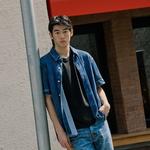 Джинсовая рубашка Denim Blue Calvin Klein, синий - фото 3