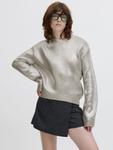 Джемпер JJXX JXSILVIA CREW NECK, Silver Coloured/Silver-Coloured - фото