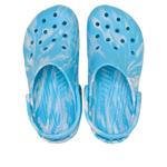 (WMNS) Crocs Classic Marbled Clog 'Tinted Glass' - фото 3