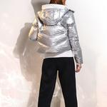 CLASSICS Пуховик женский Бетонно-серый Puma - фото 4