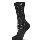 Носки Asalim mixed knit boot Memoi, Black - фото