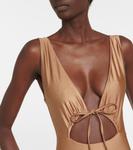 Купальник с вырезом Cava Jade Swim, Sable Sheen - фото 4