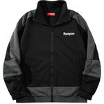 Бейсбольная куртка унисекс Kumpoo, черный - фото