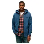 Толстовка Superdry Essentials Logo M2014128B full zip, синий - фото