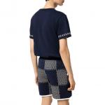 Сигнатурный хлопковый свитер LOUIS VUITTON, синий - фото 6