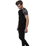 Футболка Urban Classics Contract 2.0 Raglan, черный - фото 2