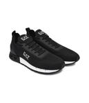 Кроссовки Ea7 на шнурках, черный / белый - фото 3