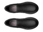 Слипоны Clarks Craftwell Step Loafer, Black Leather - фото 6