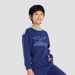 Детская толстовка Mizuno, синий - фото 10