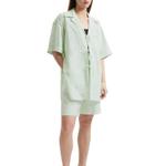 Женская рубашка Alexander Wang, зеленый - фото 3