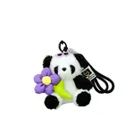 Плюшевый кулон пара панд, высота 12см LALABABY - фото