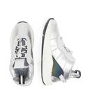 Кроссовки женские Ea7 дизайнерские текстильные, серебряный - фото 4