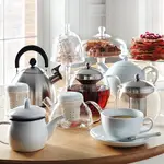 Универсальный чайник El Corte Inglés, белый - фото 2